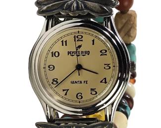 Peyote Bird Santa Fe Sterling Silver Women’s Watch
