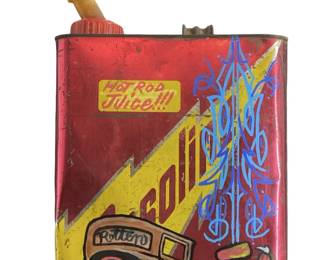 Signed “HotRod Juice" RottenRuss Pinstriped GasCan
