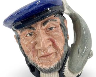Royal Doulton Ceramic ‘Capt Ahab' Character Jug
