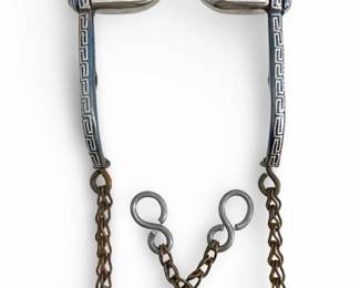 Vintage El Charro Azul Horse Show Bit
