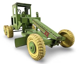 Vintage Marx Lumar Power Grader Steel Truck
