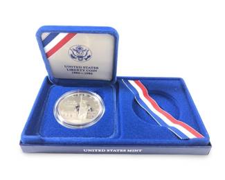 1986 United States Mint Liberty Coin

