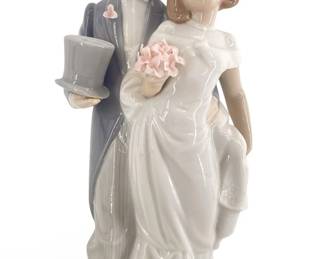 1994 Lladro Porcelain “Wedding Bells" Sculpture
