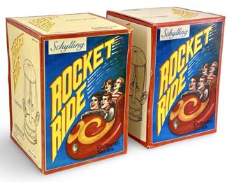 Schylling Collector’s Rocket Ride Wind-Up Toys

