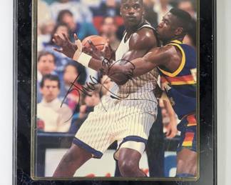 Shaquille O’Neal Shaq Autographed Photo Plaque
