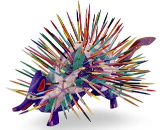Andrés Ramirez Oaxacan Folk Art Porcupine
