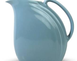 Vintage Periwinkle Blue Hall Pottery Nora Pitcher
