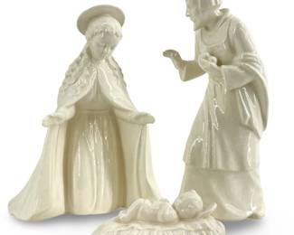 1951 M.J. Hummel Porcelain Nativity Scene
