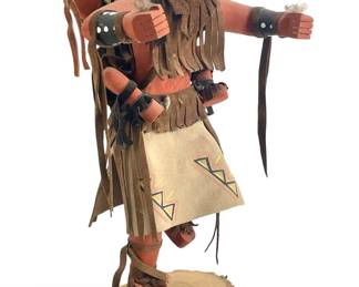 Signed Janice Martin Mudhead Kachina
