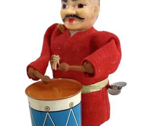 Vintage Marx Mad Russian Drummer/Box
