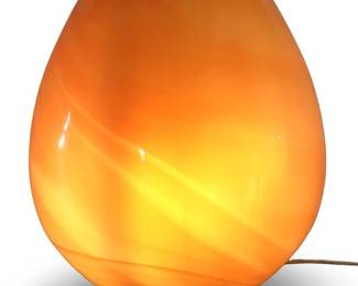 Mid-Century Murano Style Art Glass Lamp
