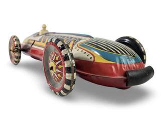 Vintage Marx Tin Litho Super Streamline Racer
