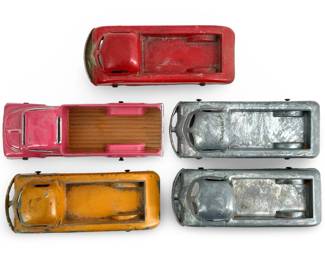 5pc. Vintage “Tootsie Toy" Tin Truck Collection
