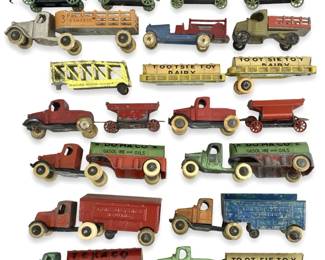Vintage Tootsie Truck & Train Collection
