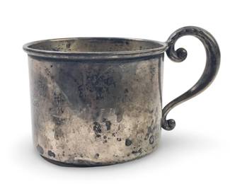 Frank Whiting Antique Sterling Silver Baby’s Cup
