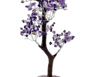Amethyst Crystal Gemstone Tree

