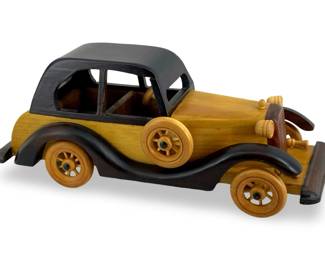 Vintage Wooden Heritage Mint Ltd Model Car
