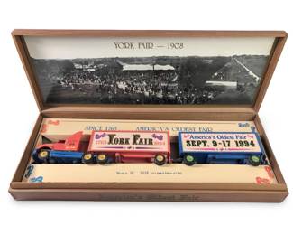 1994 Winross York Fair Die Cast Truck and Trailer
