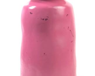 Vintage Scottish Pink Ceramic Ginger Jar
