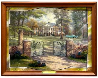 Thomas Kinkade Graceland Print on Panel
