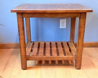 80 WoodMissionStyleShakerStyleAccentEndTable