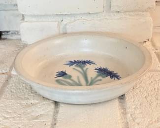 39 StonewareServingDishSigned