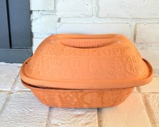 59 VintageRomertopfTerraCottaClayBaker