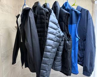 55 MensVestJacketLargeNorthFaceEddieBauerLondonFog