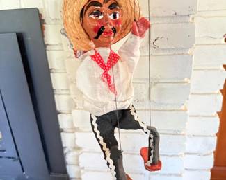 73 MexicanMarionettePuppetwPorcelainHead