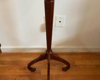 Round Pedestal Plant Stand Side Table - 35” Tall