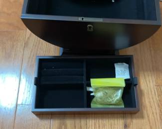 Vintage Bombay Jewelry Box with Keyhole & Original Box