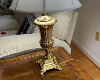Brass Urn Style Umbrella Stand or Decorative Vase