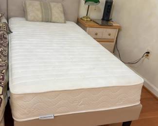 Signature Sleep Twin Size Mattress with Bed Base Foundation