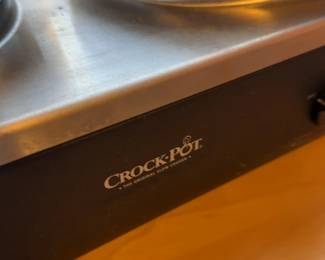 Crock-Pot Three-Pot Slow Cooker Buffet Server