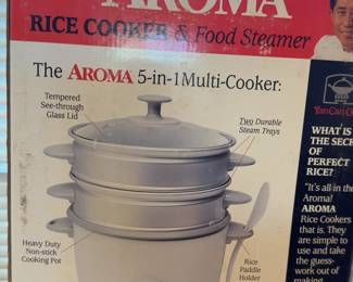 Aroma Rice Cooker & Food Steamer