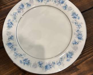 Fine china ( Japan) Ivory, Service for 12 complete with service plater, gravy bowl, vegetable bowl, large, medium and small plates tea cups and plates cream and sugar 