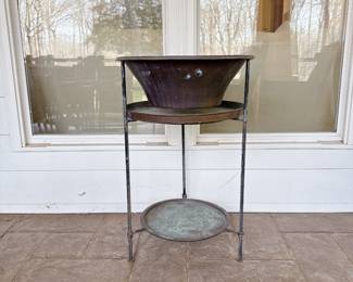 Vintage Smith & Hawken Copper Beverage Stand
