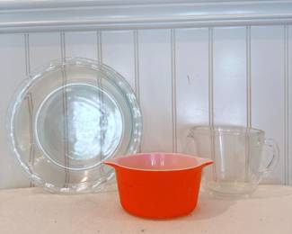 Pyrex Red Celtic 473