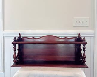 Antique Wooden Wall Shelf