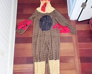 Adult rooster or chicken costume suit