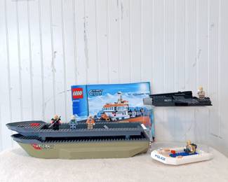 LEGO Legends of Chima Cragger's Command Ship Boat Hull & Deck 70006 Used