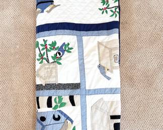 Bird and Birdhouse Quilt