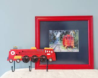 Happy Rails Painting by L Diane Johnson