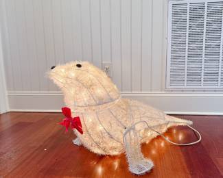 Illuminated Outdoor Seal Holiday Decor