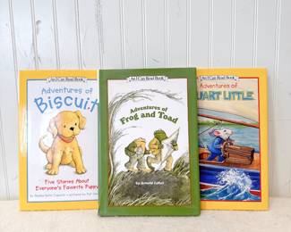 An I Can Read Books - Adventures of Frog and Toad, Adventures of Biscuit, and Adventures of Stuart Little