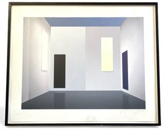 PETER LODATO (American, 1946-2025) JOTT "The High Window" Screen Print AP
