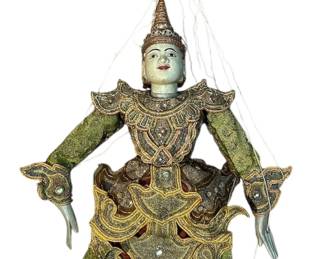 A Burmese Marionette King
