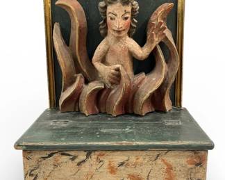 Religious Mexican Offering Box
