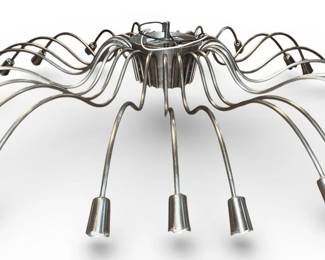 AFTER GINO SARFATTI "Spider" Ceiling Lamp
