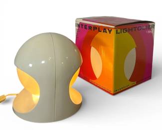 A 1970s LIGHTOLIER "Interplay II" Desk Lamp
